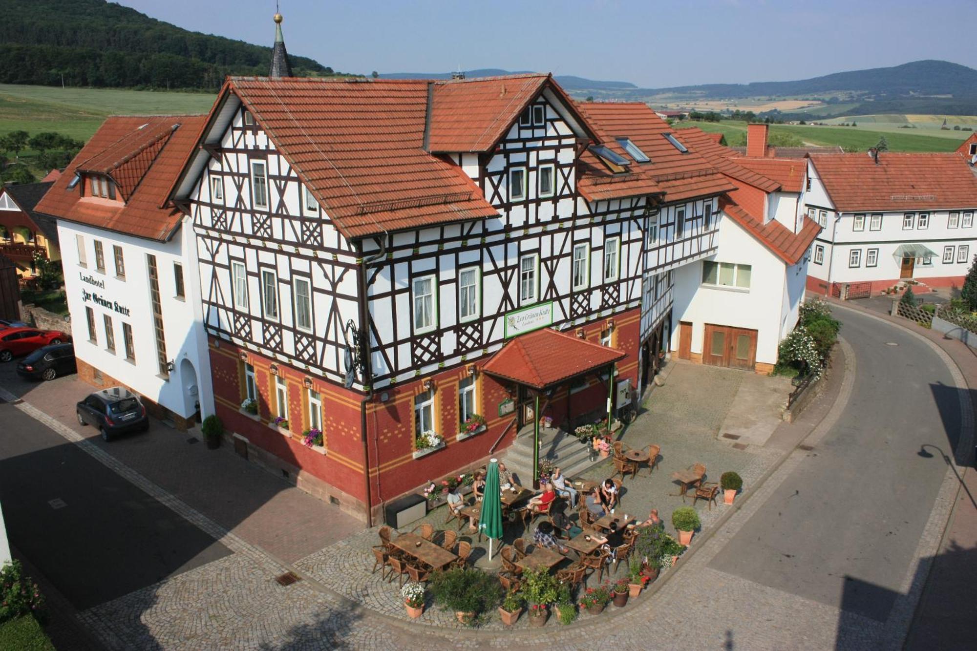 Landhotel Zur Gruenen Kutte Bernshausen Ngoại thất bức ảnh