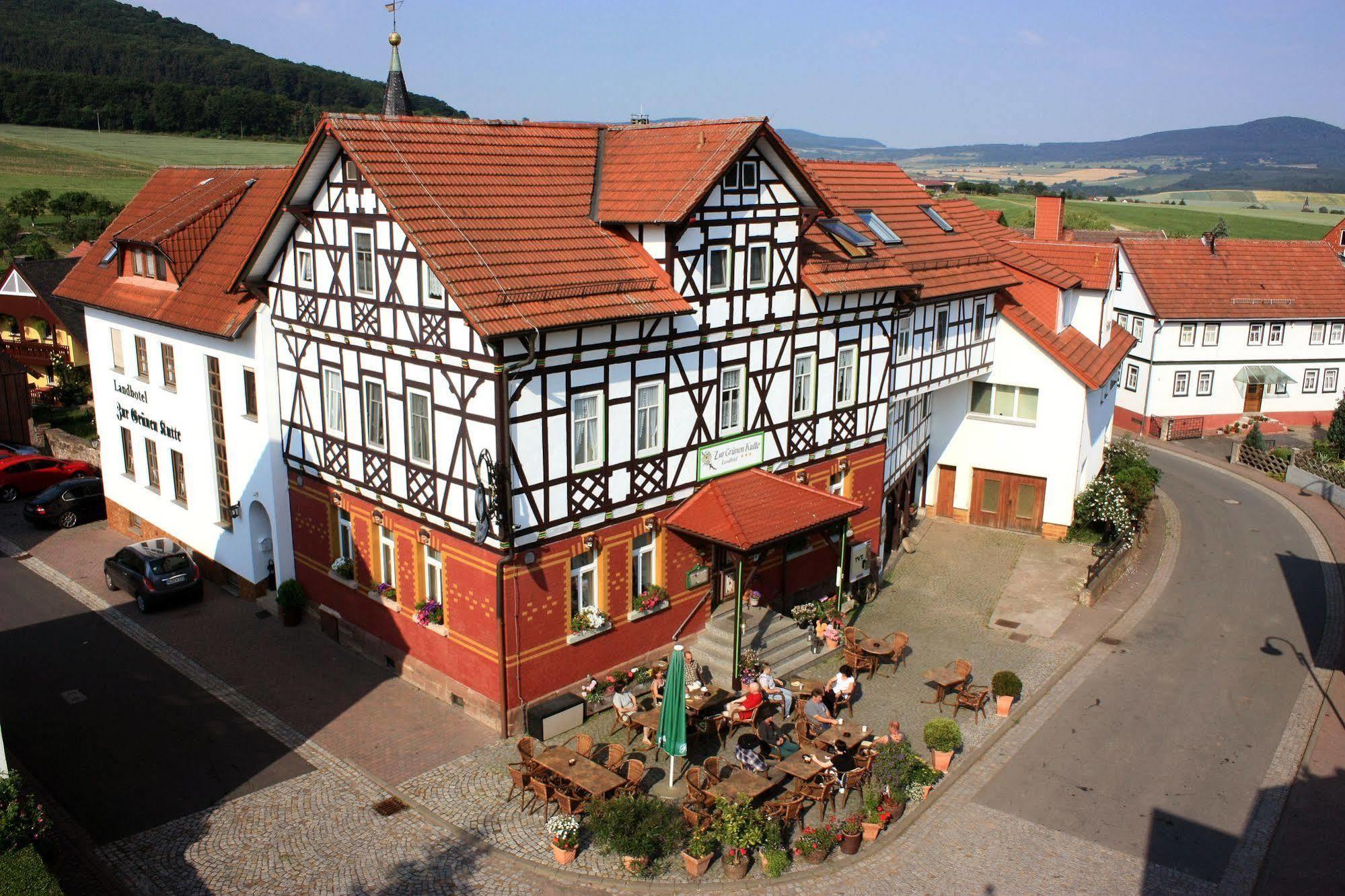 Landhotel Zur Gruenen Kutte Bernshausen Ngoại thất bức ảnh
