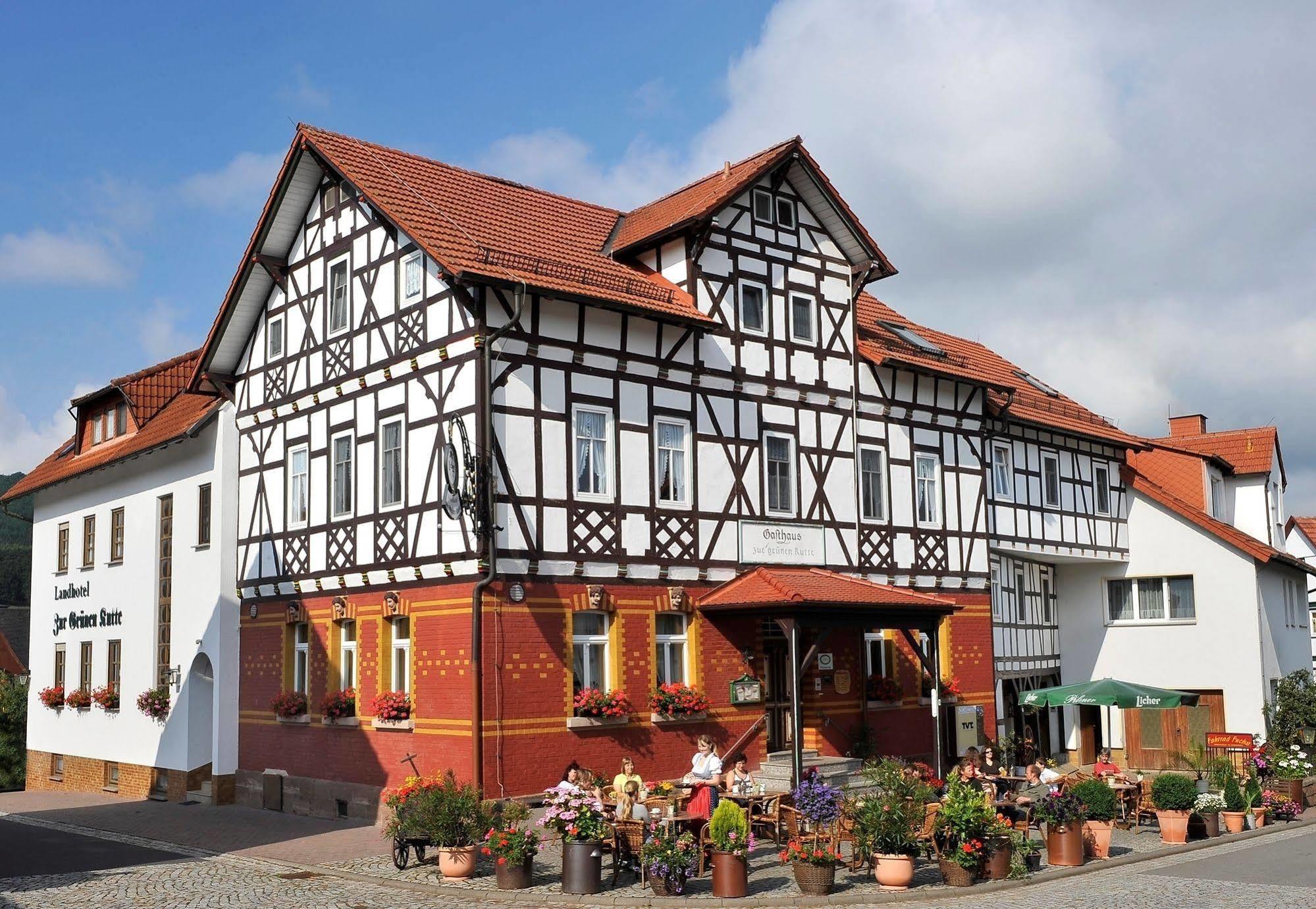 Landhotel Zur Gruenen Kutte Bernshausen Ngoại thất bức ảnh