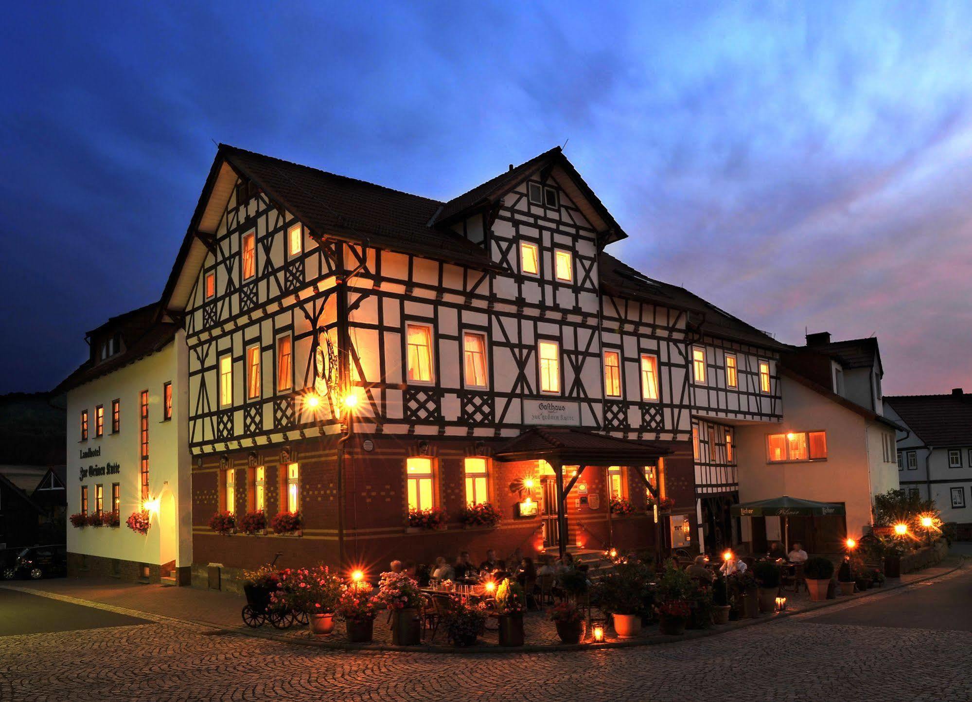 Landhotel Zur Gruenen Kutte Bernshausen Ngoại thất bức ảnh